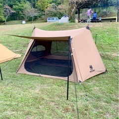 onetigrisソロホームステッドTC 純正グランドシート付の画像