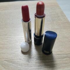 ちふれレッドリップ&メディアオレンジリップ
