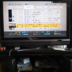 （決まりました）SHARP　Blu-ray内臓32型液晶テレビ　リモコン付の画像