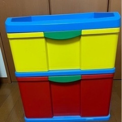子供収納　2個の画像