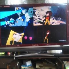 （決まりました）使用頻度少ない　SHARP　Blu-ray内臓40型液晶テレビリモコン付の画像