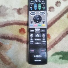 （決まりました）使用頻度少ない　SHARP　Blu-ray内臓40型液晶テレビリモコン付の画像