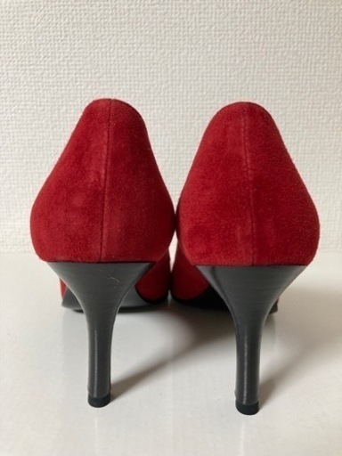 最終値下げ 【Pippi】 ラウンドトゥパンプス レッド 36 / 23.0cm 未使用・超美品