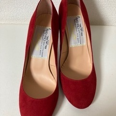 最終値下げ 【Pippi】 ラウンドトゥパンプス レッド 36 ...