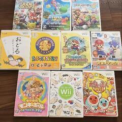 Wiiソフト10本セットの画像