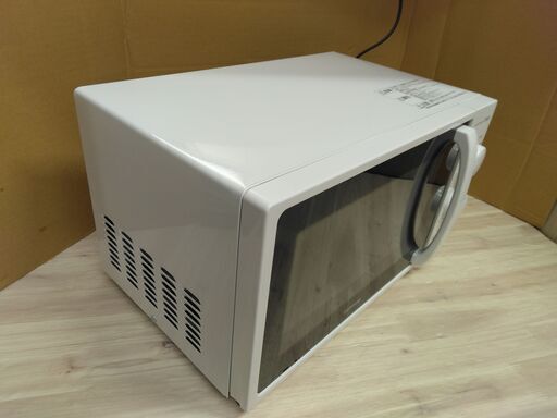 世田谷区近辺配送可能　美品　アイリスオーヤマ 電子レンジ 　2021年製　簡単操作で使いやすい電子レンジ　あたため、解凍、煮込みが簡単操作でシンプルデザイン 17L 50Hz ターンテーブル IMG‐T177　東日本