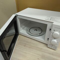 世田谷区近辺配送可能　美品　アイリスオーヤマ 電子レンジ 　2021年製　簡単操作で使いやすい電子レンジ　あたため、解凍、煮込みが簡単操作でシンプルデザイン 17L 50Hz ターンテーブル IMG‐T177　東日本の画像