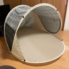 ニトリ ワンタッチサンシェルター チェックの画像
