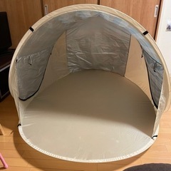 ニトリ ワンタッチサンシェルター チェックの画像