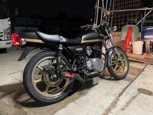 値下げ　Z250FT A1 希少　国内初期型　軽整備済み