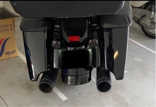 ハーレー バンス＆ハインズ Torquer450 スリップオンマフラー ブラック