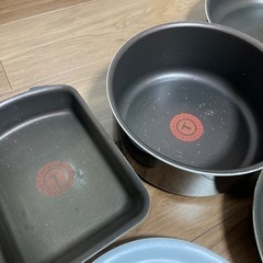 T-fal フライパンセット(ガス火専用)の画像