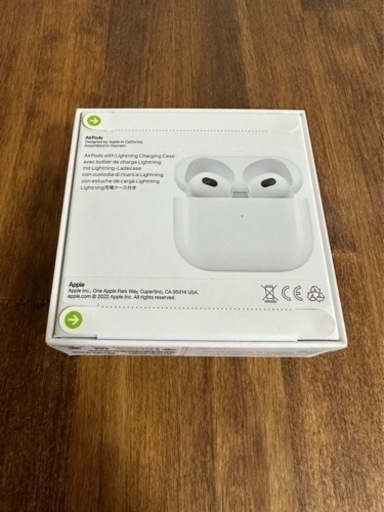 【新品未開封】AirPods 第3世代 Lightning充電ケース付き