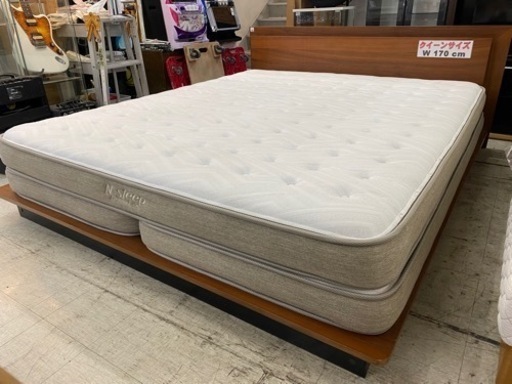 【愛品館 江戸川店 クイーン】 NITORI（ニトリ） クイーンベッド ID:153-018826-007
