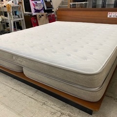 【愛品館 江戸川店 クイーン】 NITORI（ニトリ） クイーンベッド ID:153-018826-007