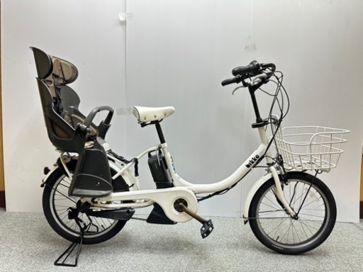 人気な車種　ブリヂストンビッケ　子供乗せシート付き電動自転車　お買い得