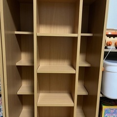 スライド本棚 全段B6 幅60cmの画像