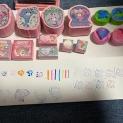 サンリオディズニー等スタンプセットの画像