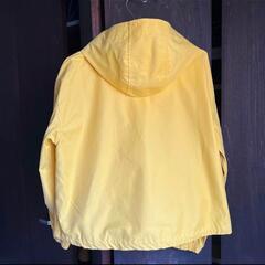 GU マウンテンパーカ　イエロー Lの画像