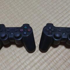 PS3 コントローラー2個の画像