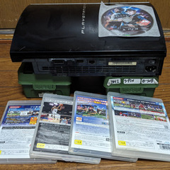 ❌⭐PlayStation 3本体⭐ジャンク❌プレイステーション 3 CECHH00 ＋ソフト5本の画像