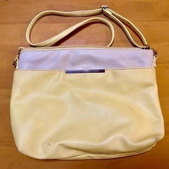 ショルダーバッグ　イエロー