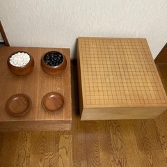 囲碁盤　碁石