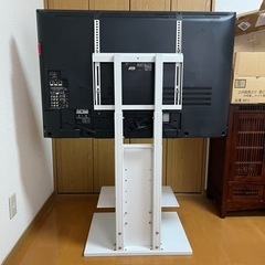 テレビ　42型　REGZA 42Z9000  テレビ台付きの画像