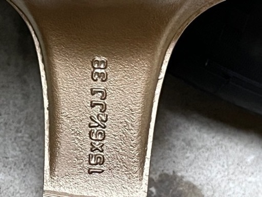 美品　ENKEI RS6 15×6.5j +38 PCDマルチ穴