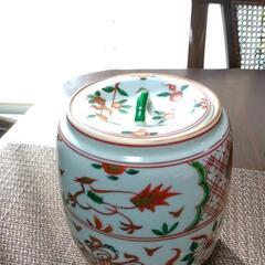 茶こぼし壺(蓋つき) 茶道具