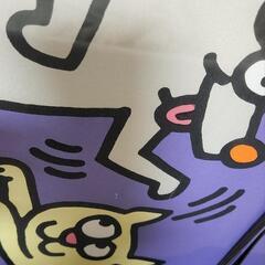 キースヘリング "Cats and Dogs dancing"　写3認証プリントの画像