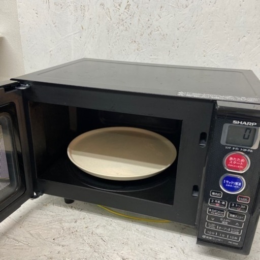 1 2014年製 SHARP 電子レンジ RE-S5B-B シャープ
