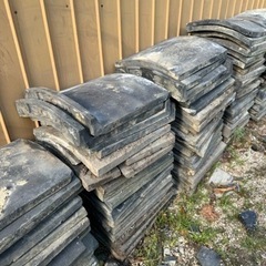 屋根瓦 砂利代わり、お庭づくりなどにの画像