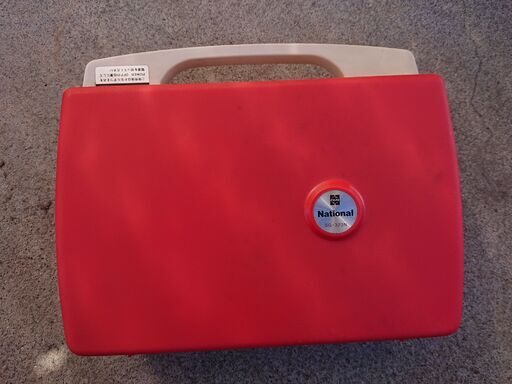 ポータブルレコードプレーヤー　National ＳＧ－３２３Ｎ
