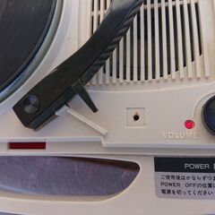 ポータブルレコードプレーヤー　National ＳＧ－３２３Ｎの画像