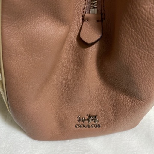 COACHショルダーバッグ/トートバッグ 25625 ピンク キャンバス×レザー COACHショルダーバッグ/トートバッグ 25625 ピンク キャンバス×レザー