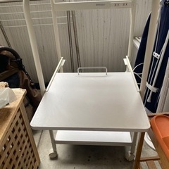 山善　レンジラック　コンセントつきの画像