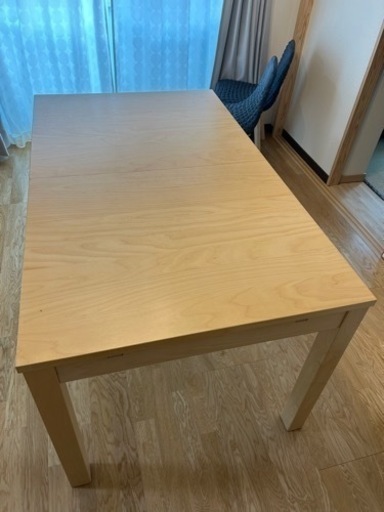 【商談中】IKEA 伸縮ダイニングテーブル BJURSTA
