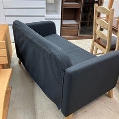 IKEAリーナネス　ダークグレー 2人掛けソファ ️人気?️IKEA LINANAS 2人掛けソファ イケア リーナネス?️573