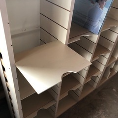 希少！レコード収納 カルテ入れ 高さ調整可能！109×31×133cmの画像