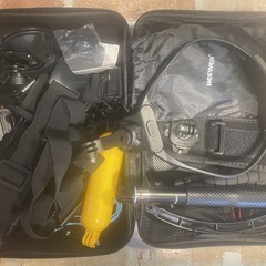 ★25日掲載終了！価格相談可！お値下げ中！【美品】GoPro 9　MAXレンズ等付属品セット　の画像