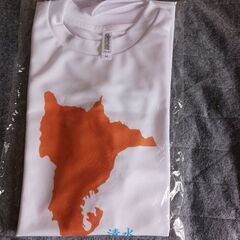 Tシャツ(静岡清水地形図柄)