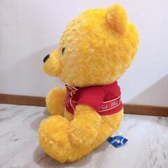 特大　プーさんぬいぐるみ　の画像