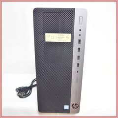 【ゲーミングPC】HP 800G4 TWR i7 8700 GTX1060 SSD 256GB + HDD 1TB メモリ 16GB Office 搭載