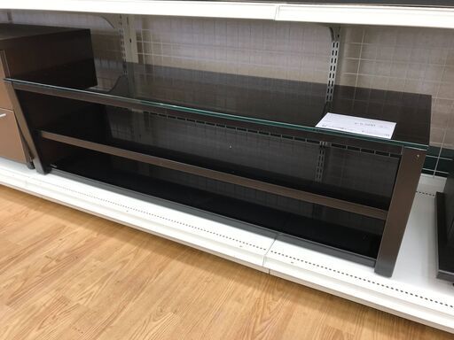 ★ジモティ割あり★  テレビ台 ブラック H36×W120×D40 クリーニング済み KJ4407