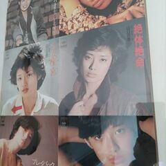 山口百恵のレコードジャケット額装の画像