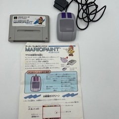 美品　スーパーファミコンマウスソフト付きの画像