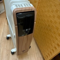 【引取】オイルヒーター ホワイト POH-S1208M-W 2020年製の画像