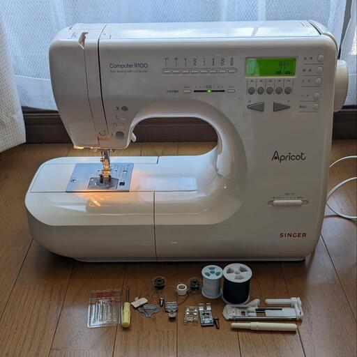 【値下げしました】【ジャンク】ミシン SINGER(シンガー) Apricot Computer9700