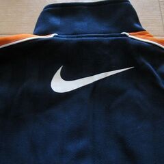 ＮＩＫＥ）紺オレンジ（１４０）ジャージのジャンバー☆ドライフィット の画像